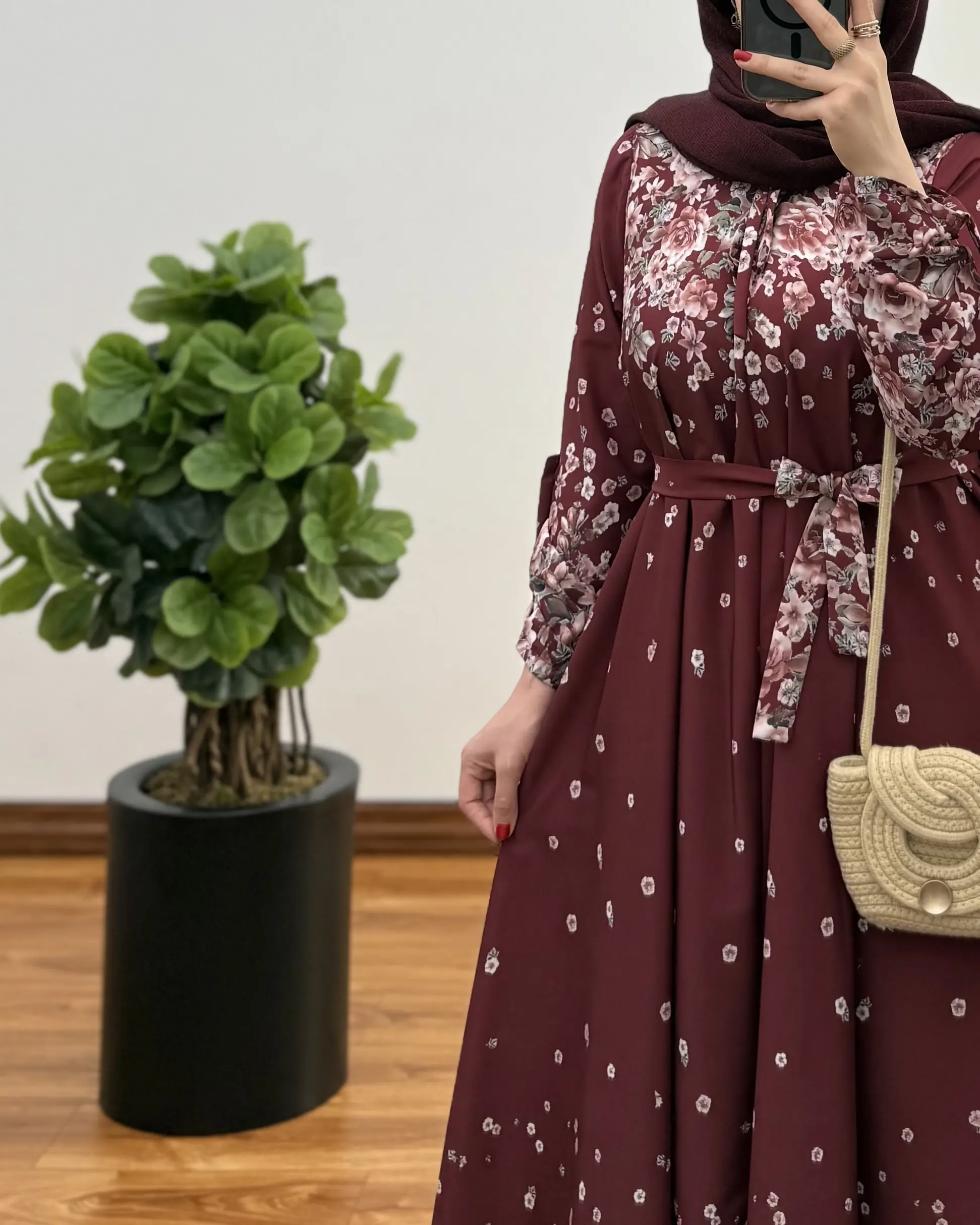 پیراهن مانتویی ایتالیایی ماهرخ ۳ ( پیش فروش)